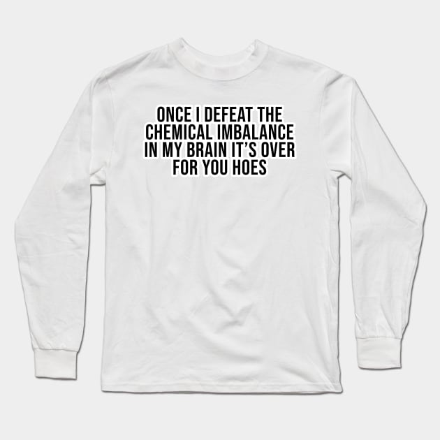 Brain Chemistry Long Sleeve T-Shirt by nochi